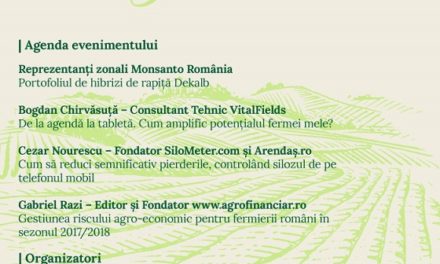 Eveniment în agribusiness:  Conferință pentru creșterea fermei tale