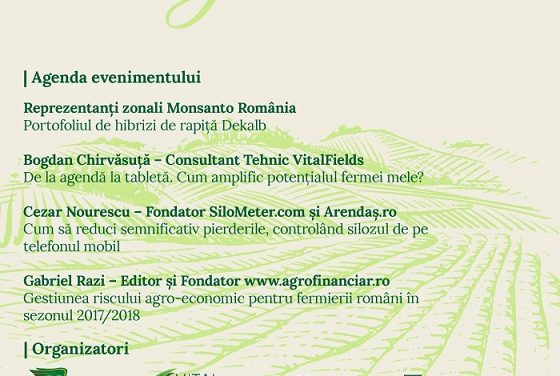 Eveniment în agribusiness:  Conferință pentru creșterea fermei tale