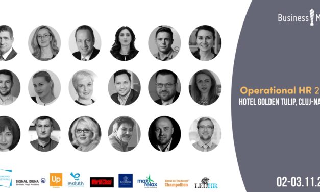 2-3 noiembrie, Cluj-Napoca, Operational HR 2017