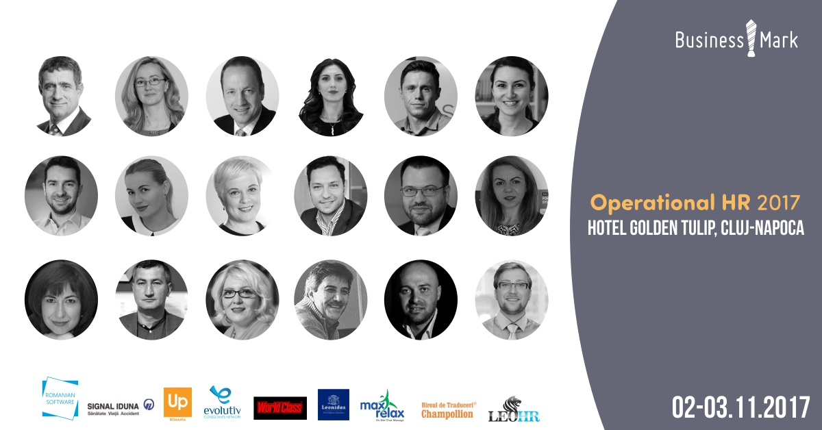2-3 noiembrie, Cluj-Napoca, Operational HR 2017