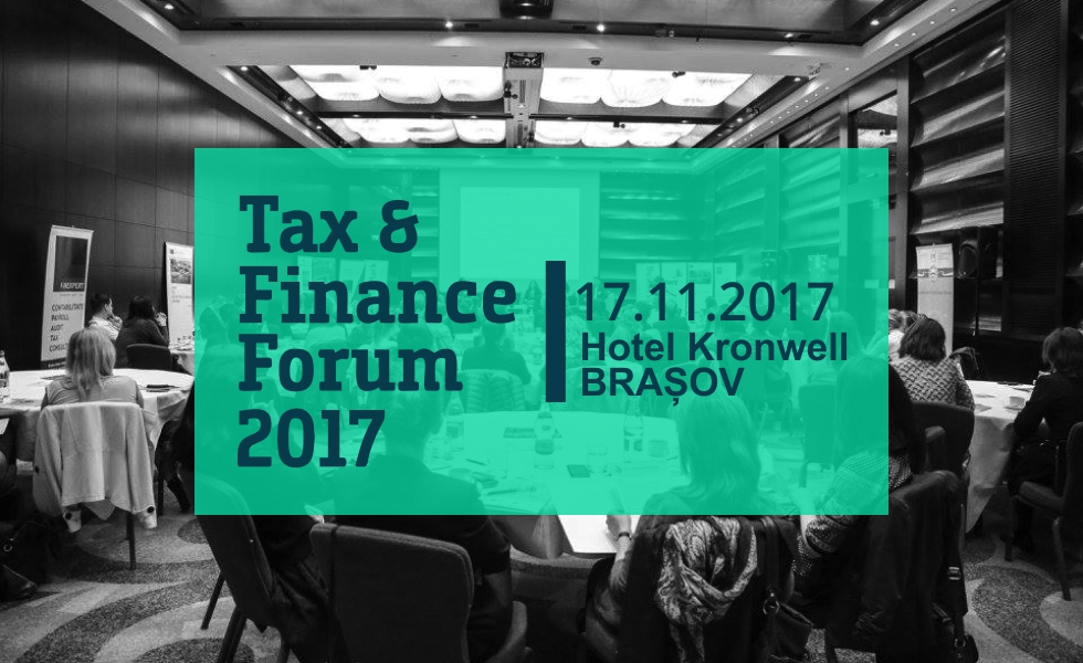 17 noiembrie,  Brasov, Tax & Finance Forum