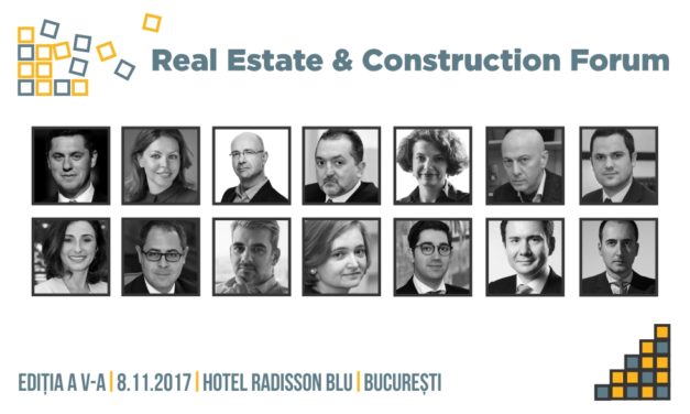 Evenimentul “Real Estate & Construction Forum” reunește cei mai mari jucători de pe piața de imobiliare și construcții