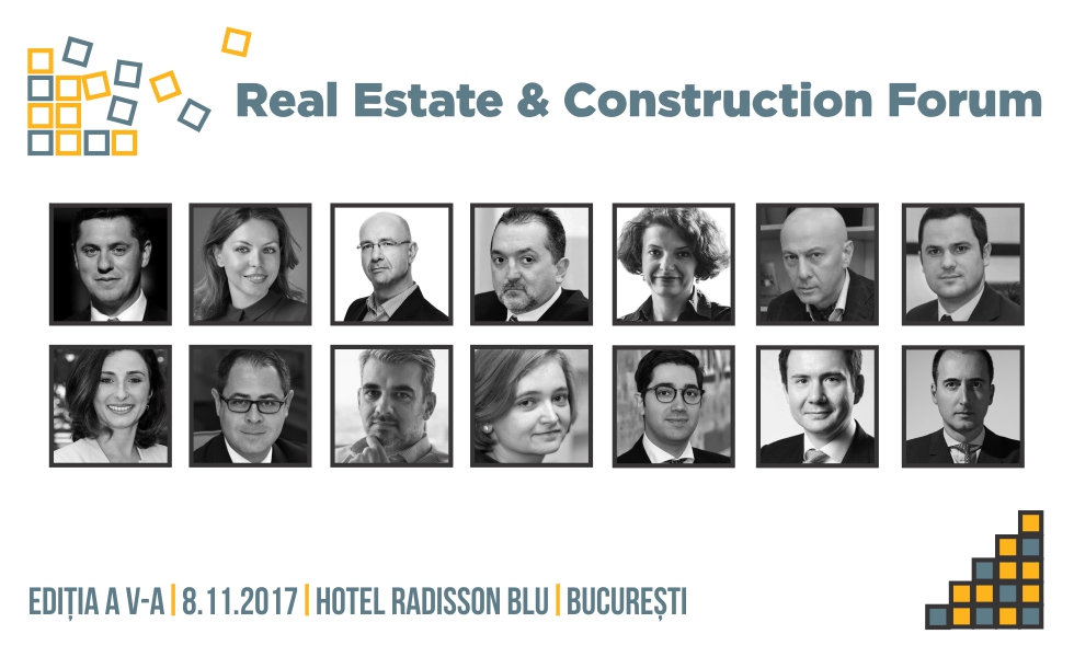 Evenimentul “Real Estate & Construction Forum” reunește cei mai mari jucători de pe piața de imobiliare și construcții