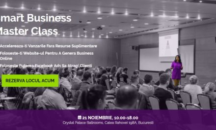 21 noiembrie, Bucuresti, Smart Business Master Class