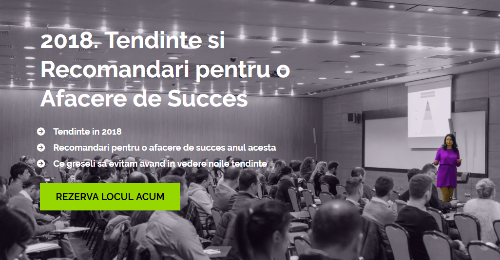 2018. Tendinte si Recomandari pentru o Afacere de Succes