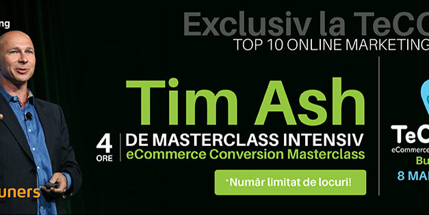 TeCOMM il aduce in Romania pe Tim Ash: