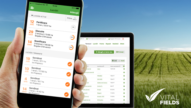 Studiul VitalFields: doar 17% dintre fermierii români folosesc un software sau o aplicație digitală pentru administrarea fermei