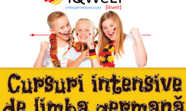 Centrul iQWeLT organizeaza cursuri de germana pentru copii