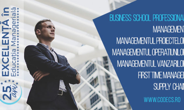 6 programe de perfectionare in management | CODECS Business School Professional