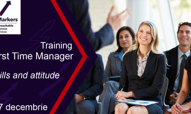 6-7 Decembrie 2018 – Training intensiv First Time Manager