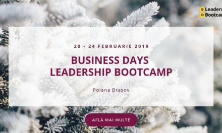 20-24 februarie 2019 – Leadership BOOTCAMP