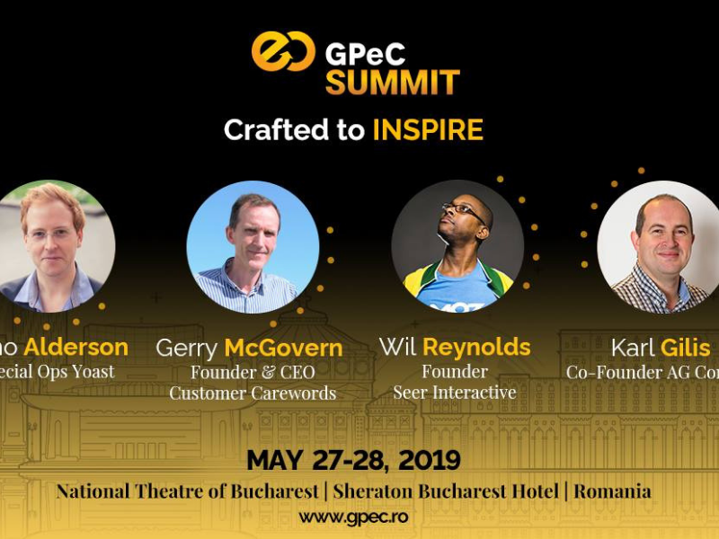 GPeC 2019 a luat startul: magazinele online se pot înscrie în Competiția GPeC, iar GPeC SUMMIT „se joacă” pe scena Sălii Mari a Teatrului Național București