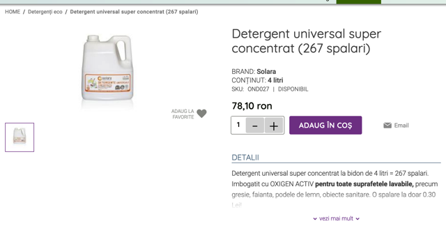 3 motive sa alegi detergenti ecologici