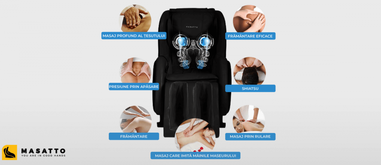 Fotoliul de masaj vs. salonul de masaj