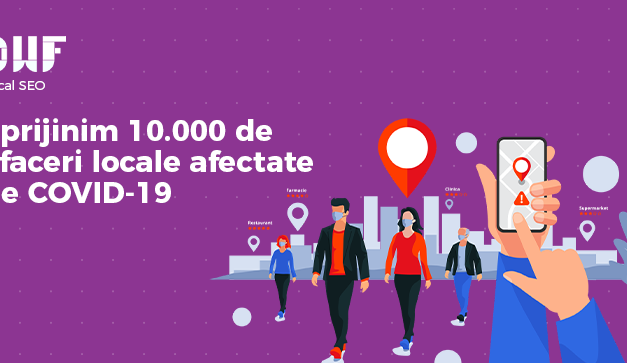 DWF ajută 10.000 de locatii afectate de COVID-19 să își îmbunătățească vizibilitatea locală în Google