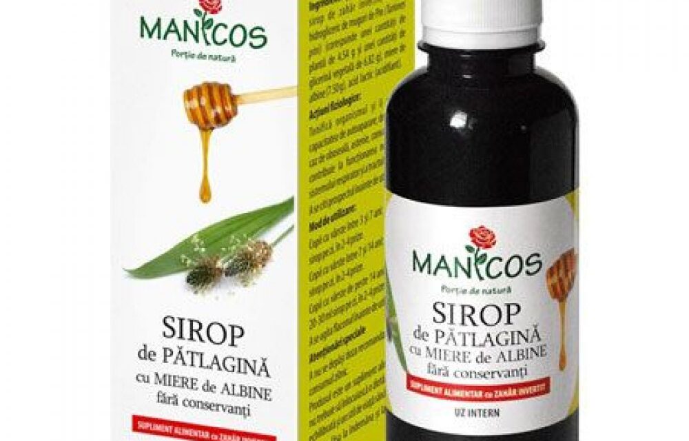Siropul de pătlagină – un surplus de vitalitate adus corpului tău!