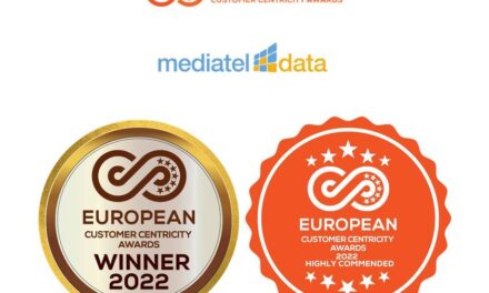 Mediatel Data SRL a fost premiată la categoriile Digital Transformation și Contact Center/Shared Services, de la European Customer Centricity Awards 2022