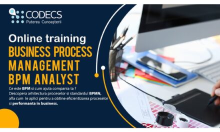 Curs Business Process Management | BPM, CODECS, 22-23 aprilie 2023