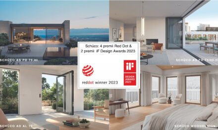 Design de calitate recunoscut la nivel internațional: Schüco a primit premiile Red Dot și Design Awards 2023