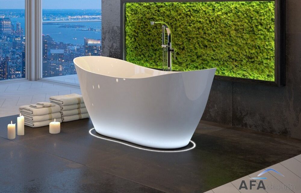 Modele de cazi de baie freestanding disponibile in gama Afa-design.ro