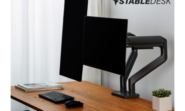 Vreti ca biroul sa fie unul stabil? Alegeti un suport pentru monitor de la StableDesk