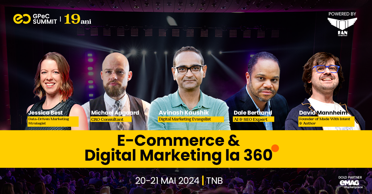 8 cursuri și workshop-uri intensive și peste 20 de speakeri internaționali și români la GPeC SUMMIT 20-21 Mai