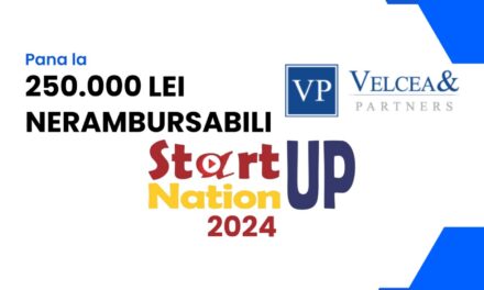 Velcea & Partners: START-UP NATION, lansare în mai 2024 (ediția a IV-a)