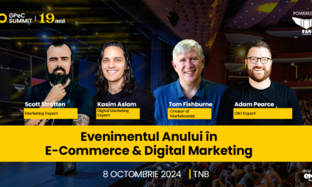 Scott Stratten, Tom Fishburne, Kasim Aslam și Adam Pearce sunt primii speakeri internaționali confirmați la GPeC SUMMIT 8 Octombrie