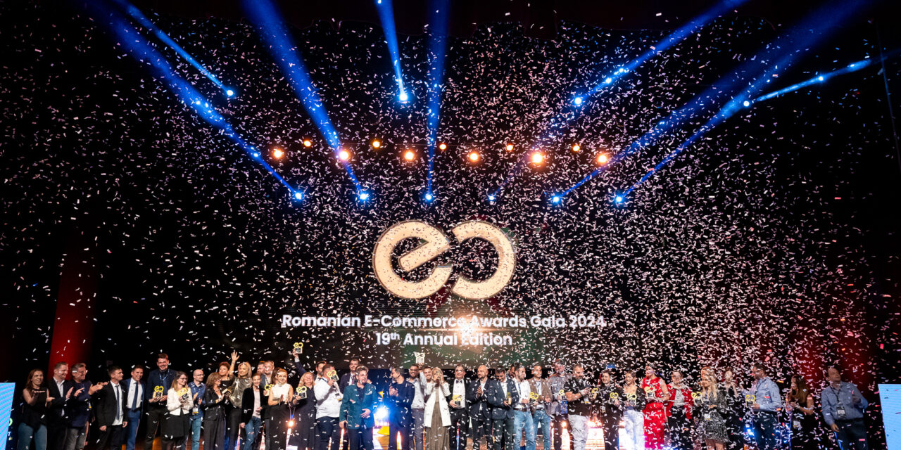 Premiile Comerțului Online Românesc acordate în cadrul ediției de 19 ani a Galei Premiilor eCommerce