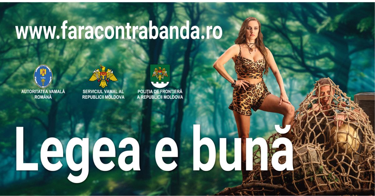 „Legea e bună!” Campanie anticontrabandă în România și Republica Moldova