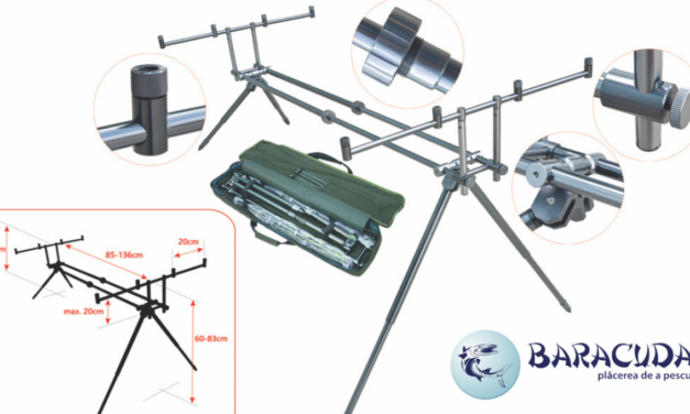 Pescuit la crap cu Baracuda: rod pod și avertizoare speciale, care te pot face un pescar de succes