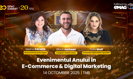 Primii speakeri internaționali confirmați la GPeC SUMMIT 14 Octombrie – ediția aniversară de 20 de ani a celui mai important eveniment de E-Commerce și Digital Marketing din regiune