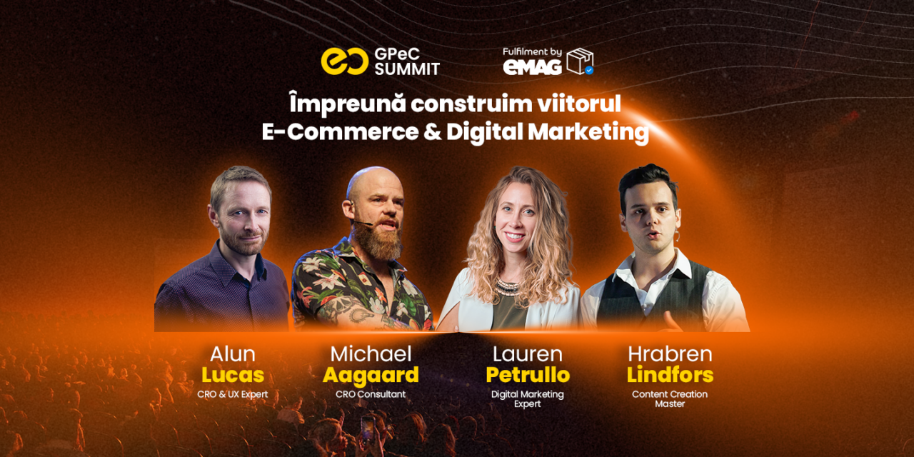 GPeC SUMMIT 26 Mai 2026 – Conferință, Expo și Networking cu 800+  actori relevanți din E-Commerce și Digital Marketing